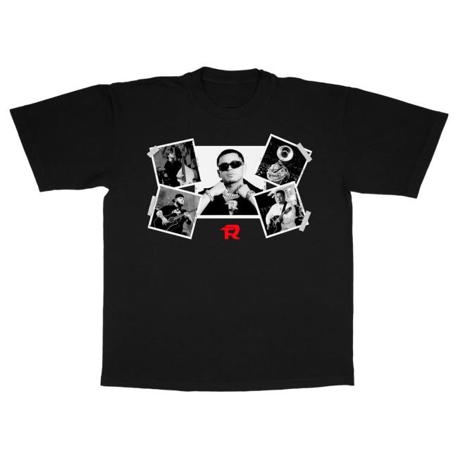 Official Fuerza Regida Merch Store Band Tour Dates - Black S/S Shirt Fuerza Regida Clothing Shop FuerzaRegida