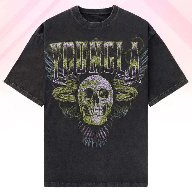 4058 - Inferno Skeletal Serpents Shirt Youngla
