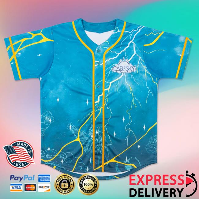 Said The Sky Official Shop Dab The Sky Baseball Jersey