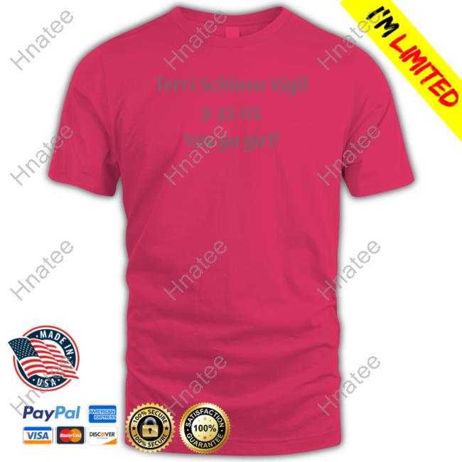 Official Terri Schiavo Vigil 3-31-05 You Go Girl Hoodie