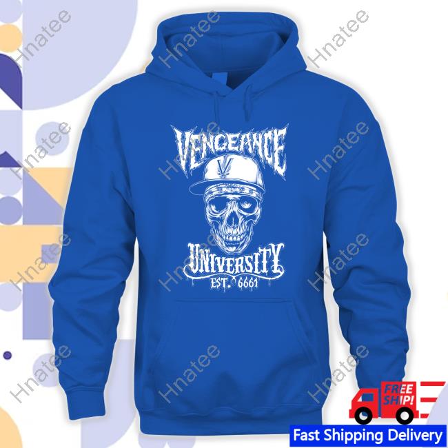 Vengeance University Est 6661 Zombie TShirt