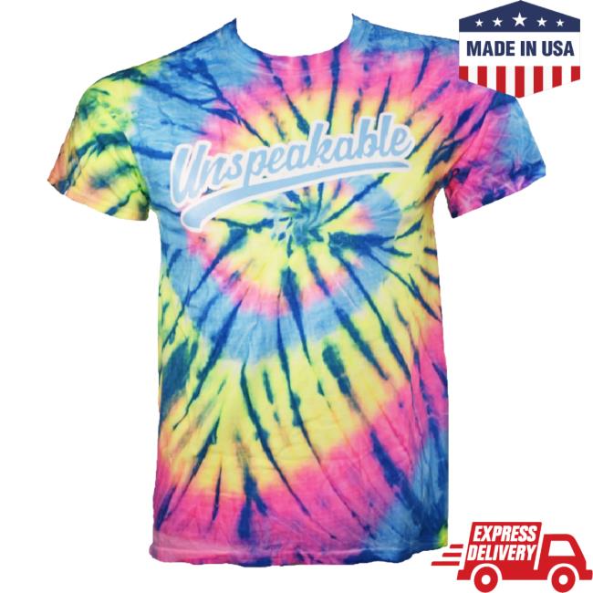 Unspeakable Merch Neon Rush Tee