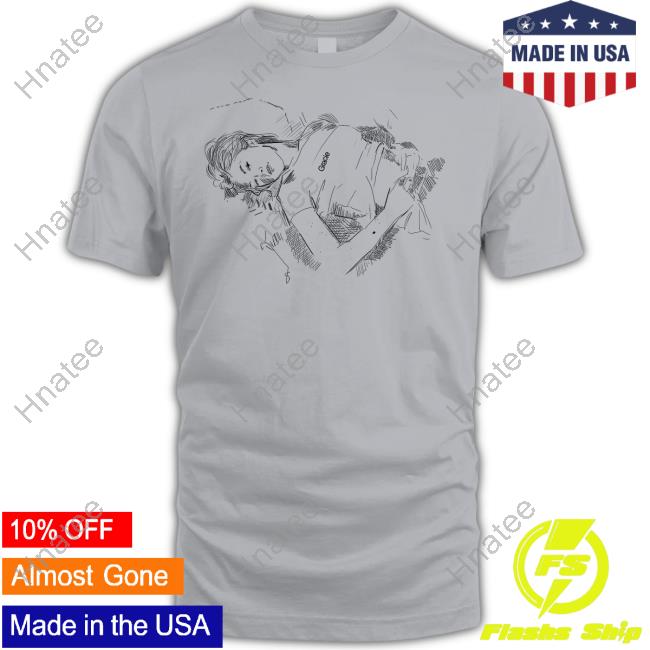 Gracie Abrams Shop Gracie Portrait Sketch Hoodie