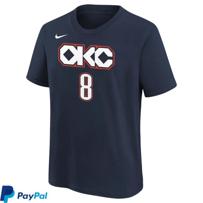 Jalen Williams Youth NBA Basketball Name & Number | Oklahoma City