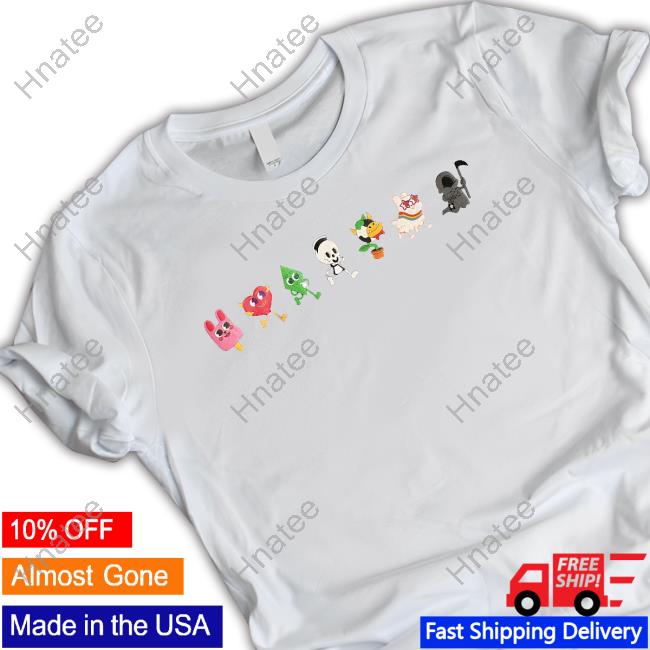 The Sims Store Merch Character Run T Shirts