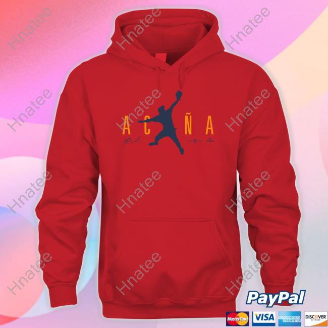 Official Rotowear Merch Air Acuña 2 Hoodie