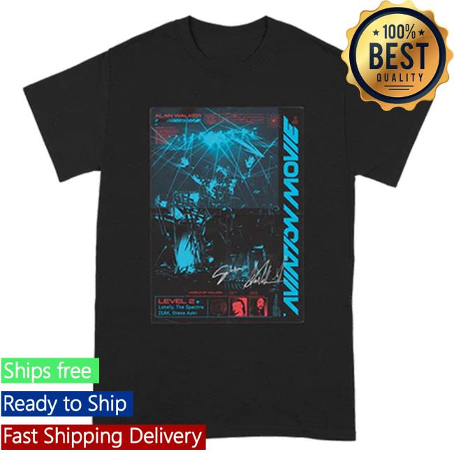Official Kings Road Merch Store Alan Walker Aviation Movie The Aviation Movie | Level 2 | T-Shirts AlanWalker Kings Road Shop