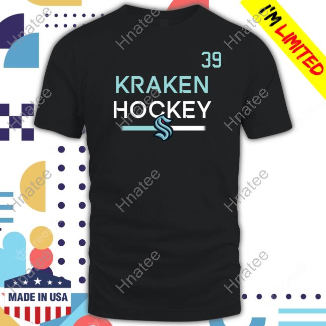 Ryker Evans' #39 Kraken Hockey Crew neck
