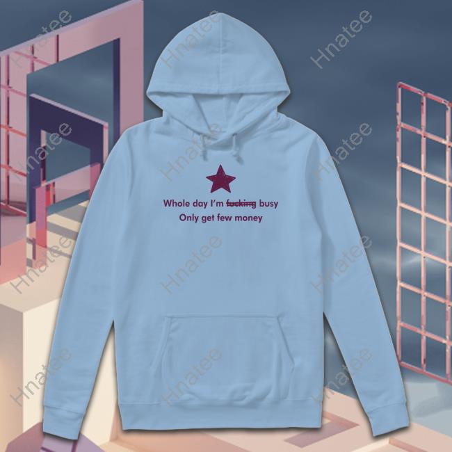 Whole Day I'm Fucking Busy Only Get Few Money Hoodie