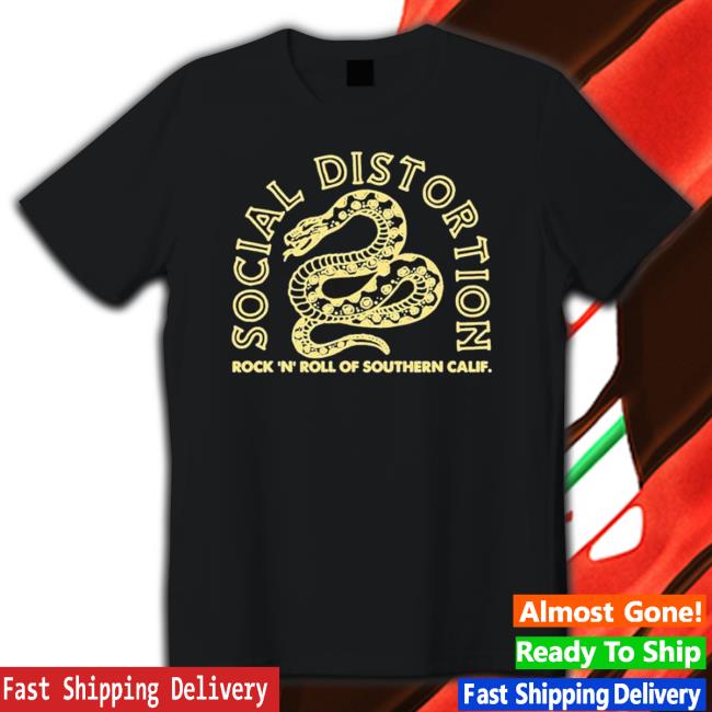 Rock N Roll Of Southern Calif Social Distortion Vintage Shirt