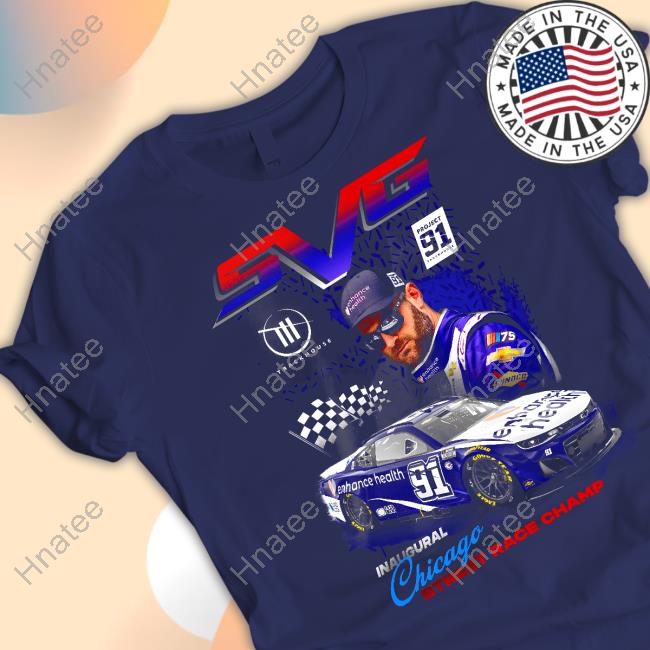 Official Shane van Gisbergen Inaugural Chicago Street Race Champ T-Shirt