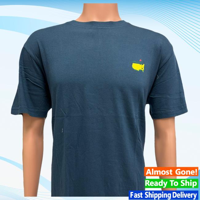Mmo Golf Merch Store | 2024 Masters Navy Champions Shirt New - Masters Clothing Shop Official Apparel