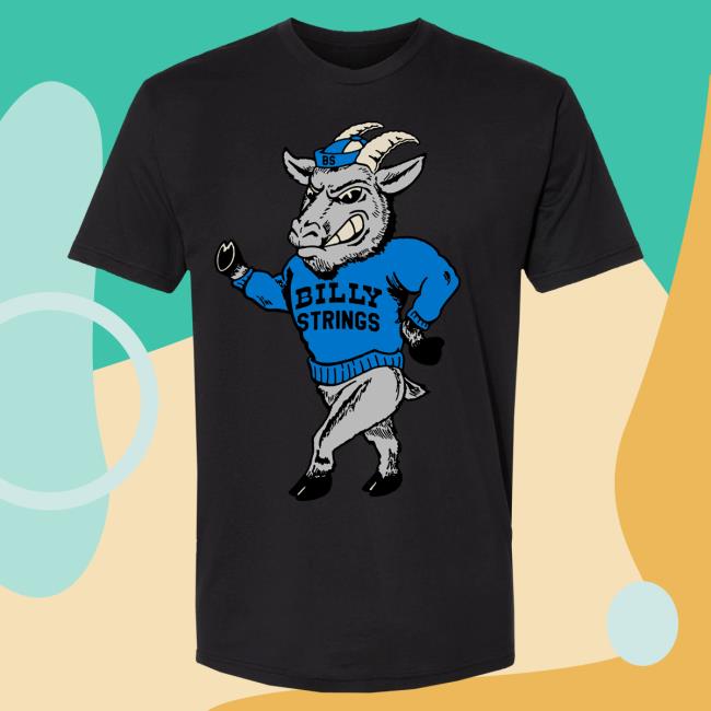 Official Billy Strings Merch Store Shop Billy Strings Billy Goat Tee (Matt Cliff)