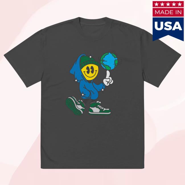 Official Connor Price Merch Globe Spinner Oversized Tees