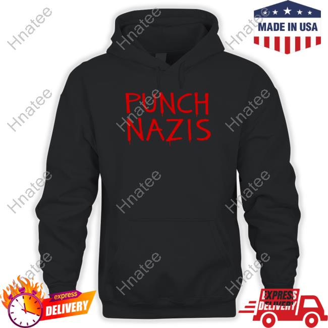 Punch Nazis Hoodie