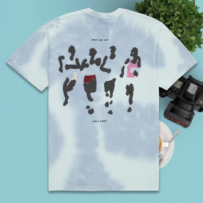 Official Codys Run Club Merch Store Cody's Run Club Chase / T Shirt / Blue Cloud-Wash CodysRunClub Apparel Cody'sRunClub Clothing Shop