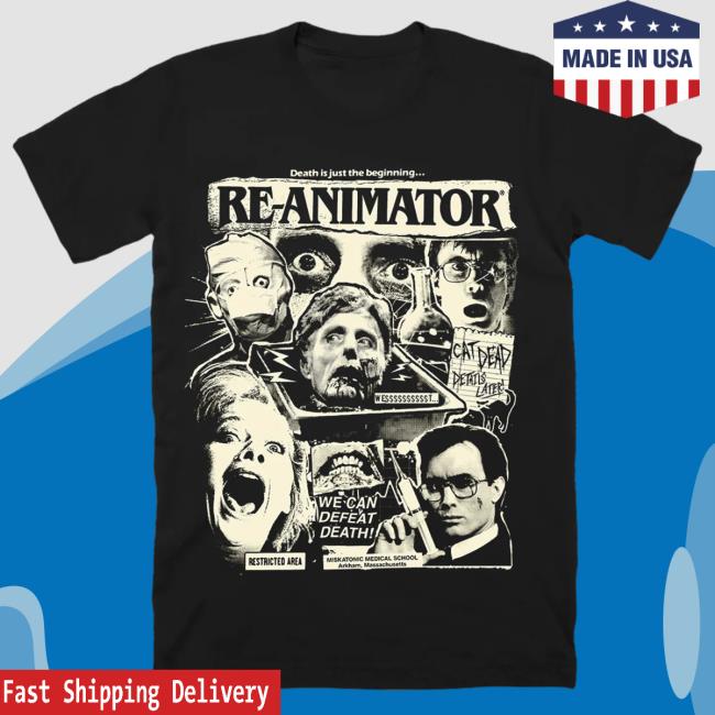 Official Cavity Colors Re-Animator: Death Defeated - Attractive Shirt