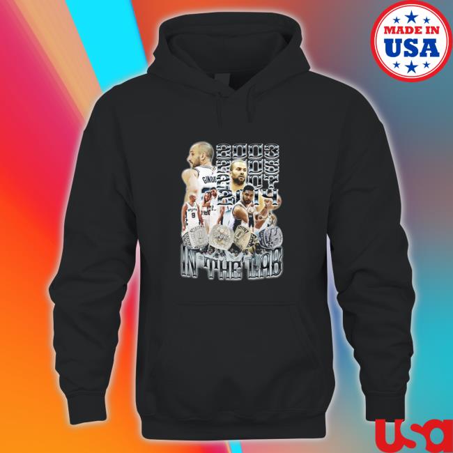 lakers in the lab the Legends Tee - Spurs Big 3 T-Shirt