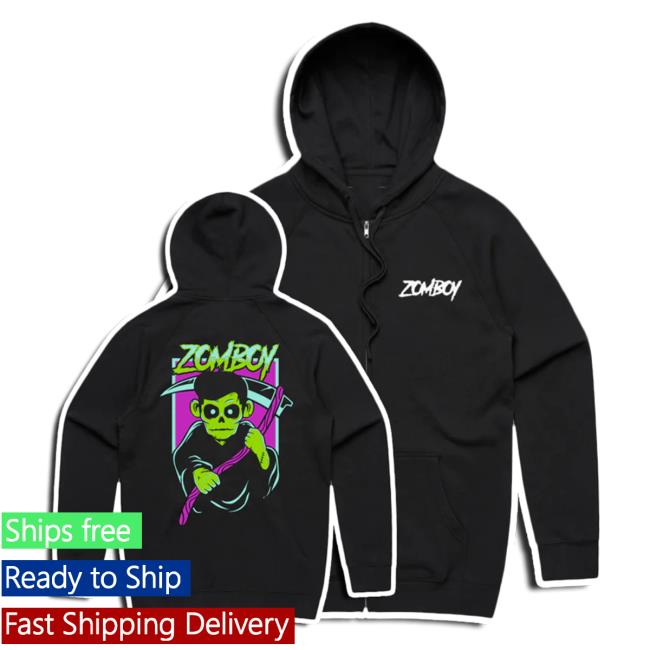 Official Zomboy Reaper Boi - Zip Up Attractive Shirt