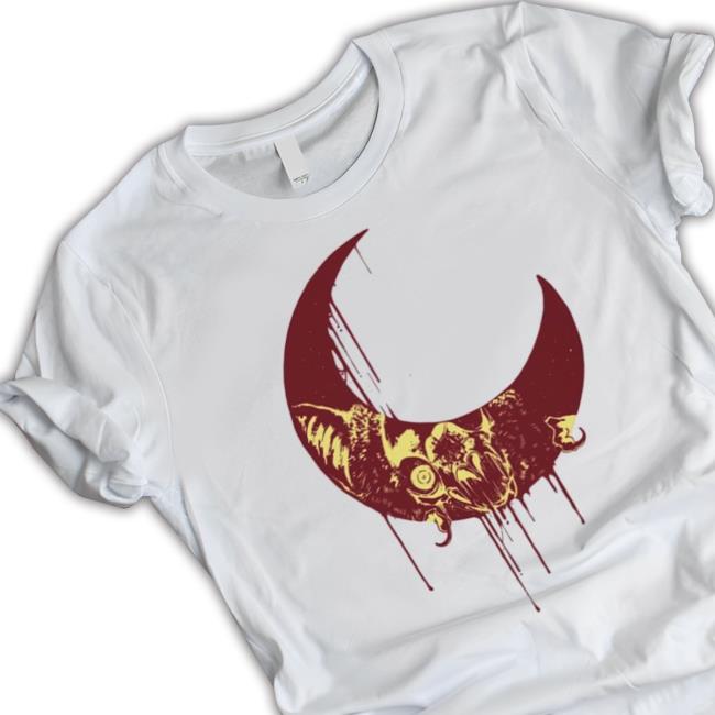 Mxmorggo Blood Red Moon Tee Shirts