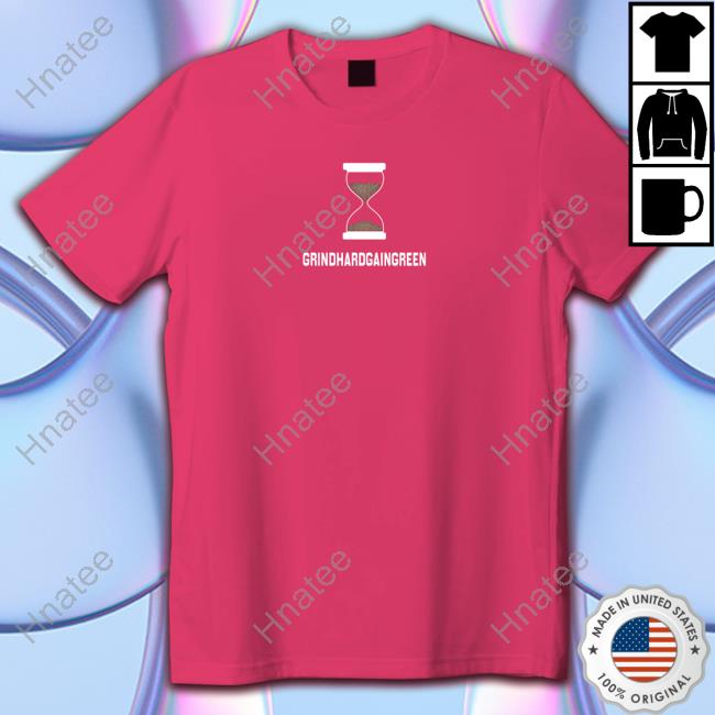 Grind Hard Gain Green Ghgg Lifestyle Logo Shirt