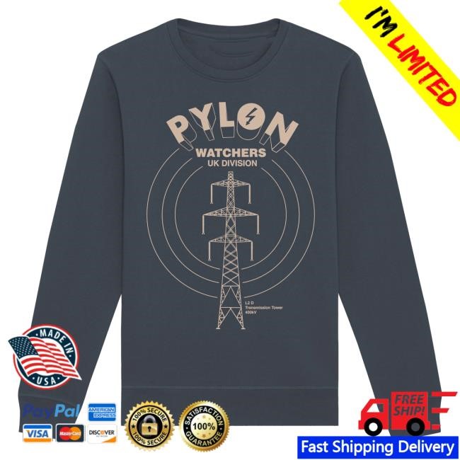 Pylon Watchers UK Division Crewneck Sweatshirt Jim'll Paint It