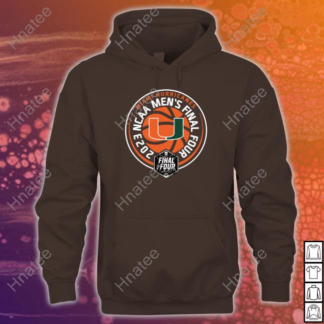 Allcanes Miami Hurricanes 2023 Ncaa Men Final Four T-Shirt