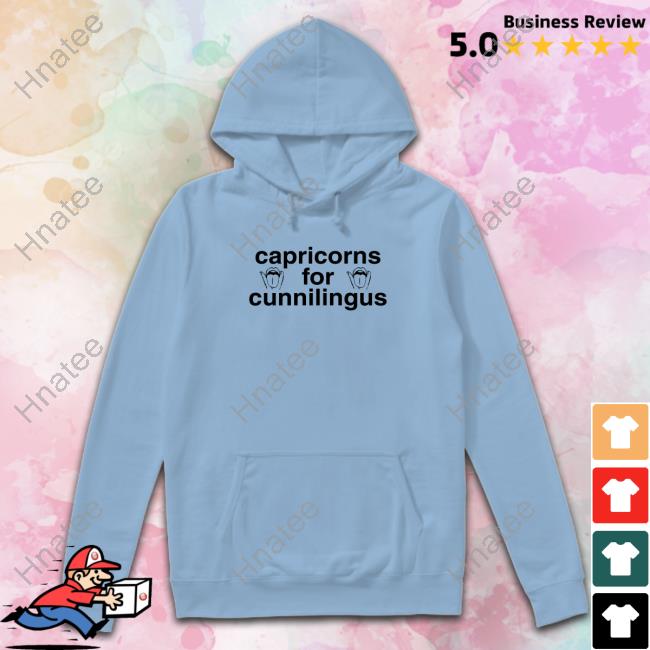 Capricorns For Cunnilingus Long Sleeve Tee