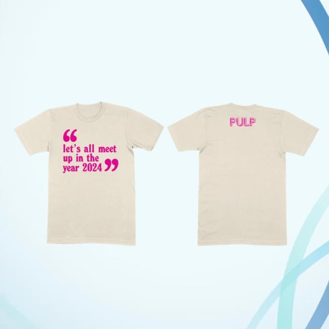 Let’S All Meet Up Black Tee Pulp Official Store Official Pulp Merch Store Let’S All Meet Up Black New Tee Pulp