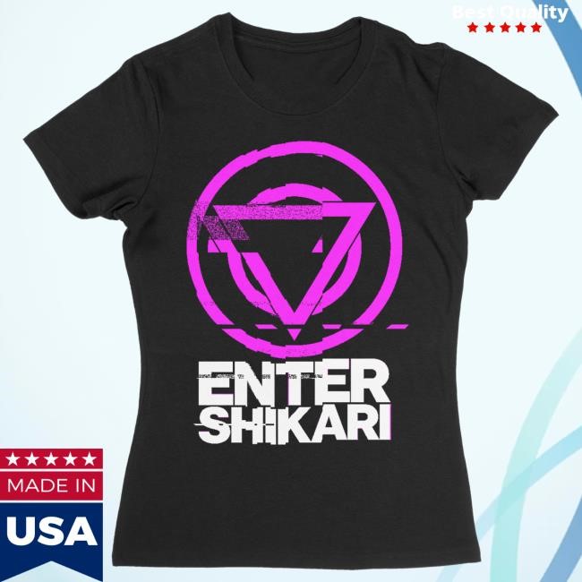 Official Enter Shikari Glitch Ladies Baby T Shirt