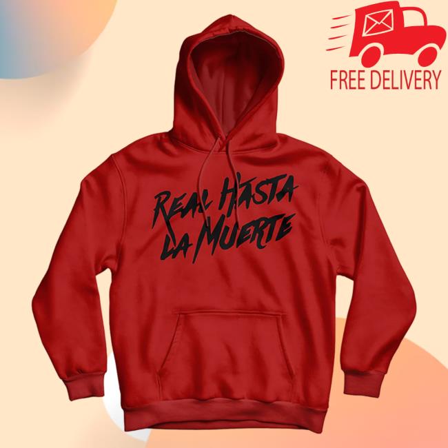Official Anuel Aa Clothing Store Shop Anuelmerch RHLM Real Hasta La Muerte Sweatshirts Red / Black Anuelaa Merch