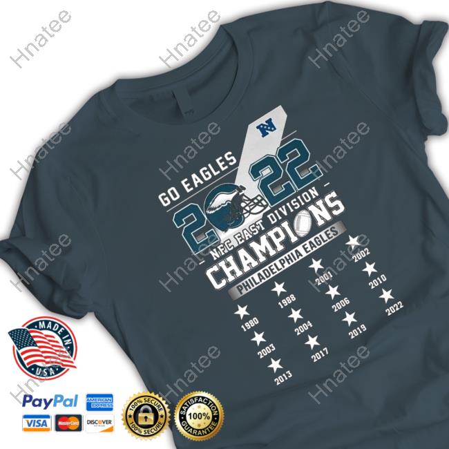 Go Eagles 2022 NFC East Division Champions Hoodie