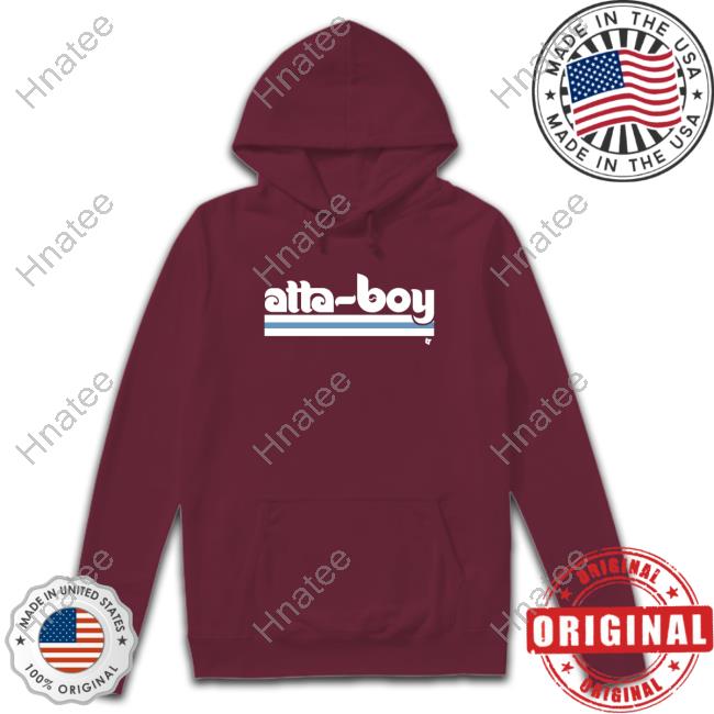 Atta-Boy Philly Hoodie Maroon