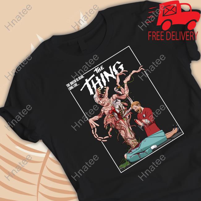 Jim'll Paint It Shop Long Live The Thing Double Print Shirt