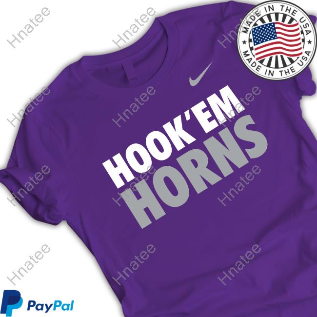 Hook 'Em Horns Shirts Nike Texas Longhorns Hook 'Em Horns T-Shirt