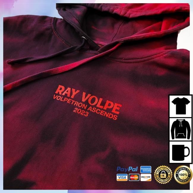 Kt8 Merch Ray Volpe - Volpetron Ascends - Tie Dye Hoody