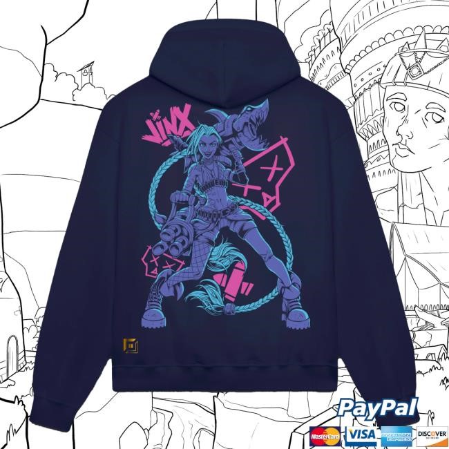 Dolly Noire Jinx Hoodie Sweatshirt Dolly Noire Merch Apparel