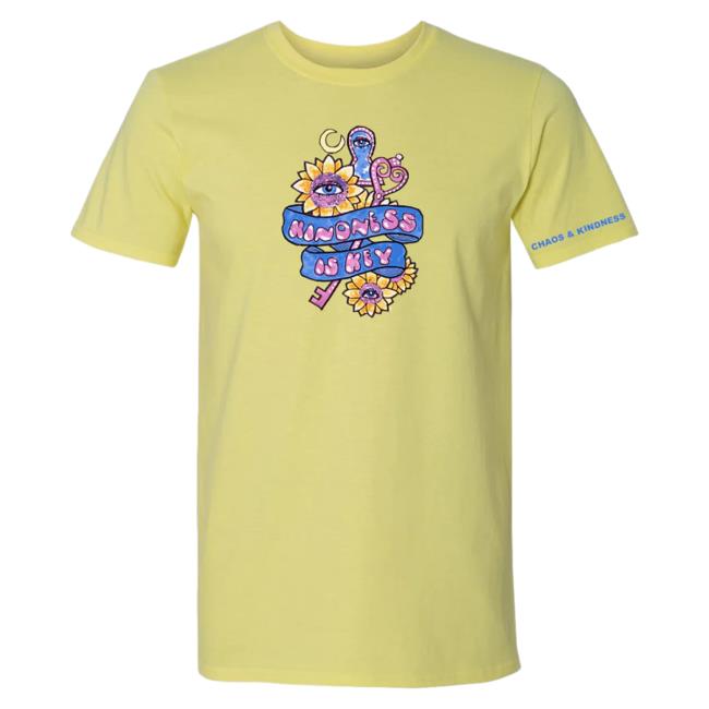 Official Chaos And Kindness Store Kindness Is Key T-Shirt
