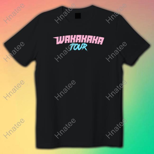 Wakamerch Wakatour General Admission Summer 2023 Shirt