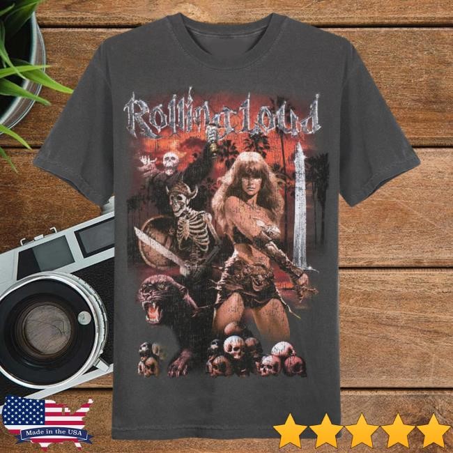 Official Rolling Loud Merch Store Shop Rolling Loud RL Armagedon Washed Black Lineup Tshirt RollingLoud