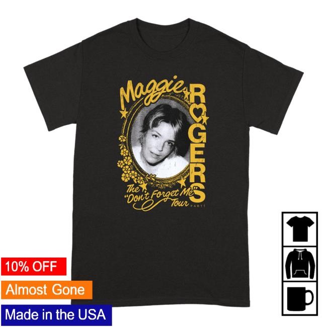 Maggie Rogers Merch Shop Store | The Don't Forget Me Tour T-Shirt Maggierogers Clothing Shop