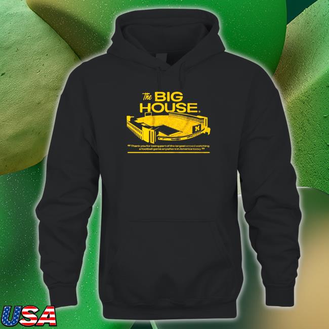 Michigan Football The Big House Stadium T Shirt