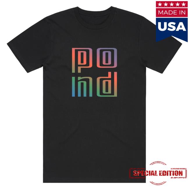 Official Pond Band Pond Dlx / Black Attractive Shirt