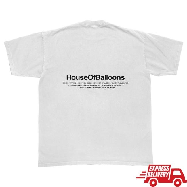 House Of Balloons Tee XO Store Exclusive Archive Gear