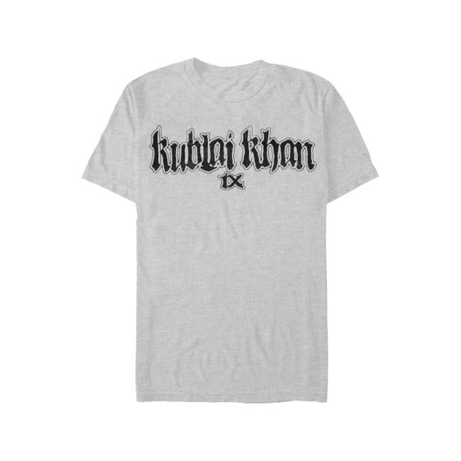 Kublai Khan - Never Enough Sportsgrey Tee Kublai Khan TX