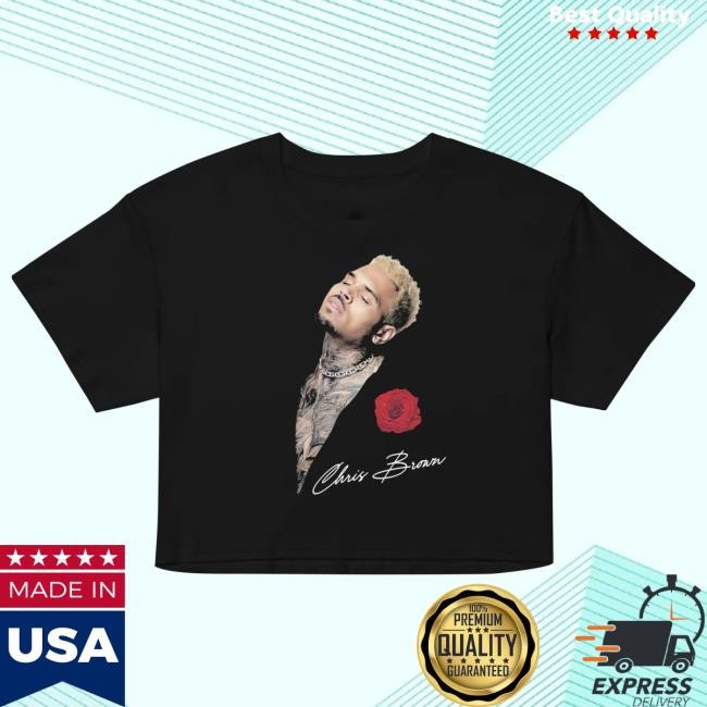 Official Chris Brown Shop BREEZY ROSE Women’s crop top Top Shirt ChrisBrown