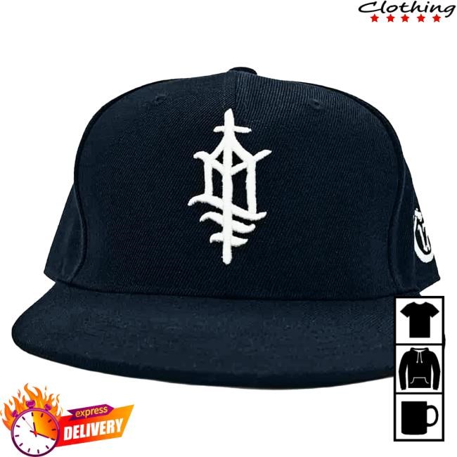 Official Chapter 17 Records Merch Store Shop Ouija Macc Sunken Church - Snapback - Black Cap