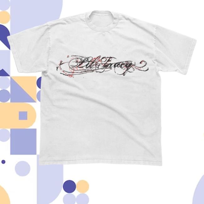 Lil Tracy Merch Script Tee