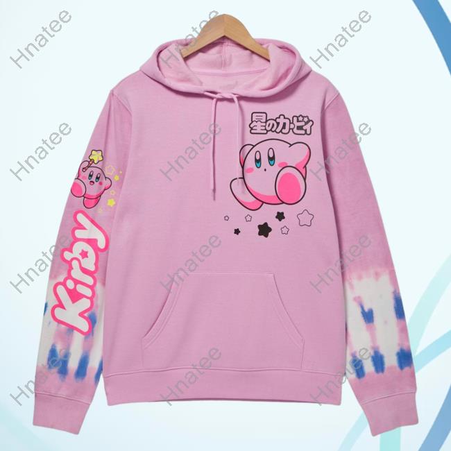 Official Box Lunch Clothing Shop Store Nintendo Kirby Portraits Tie Dye Hoody Boxlunch Exclusive Merch