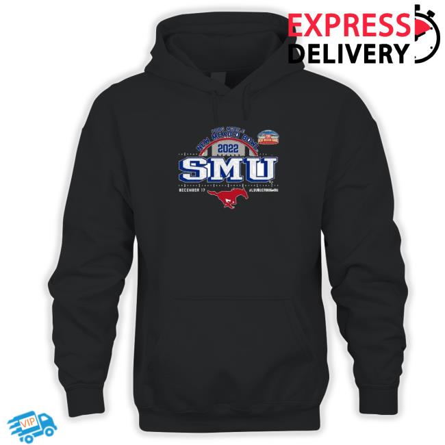 Official Smu Mustangs 2022 Pubg Mobile New Mexico Bowl Hoodie